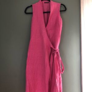 Summer dress, high quality linen
